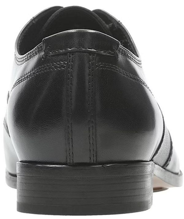 送料無料 CLARKS 29cm ビジネス レザー ブラック ウイング チップ ビジネス フォーマル オフィス カジュアル スニーカー ブーツ YYY150_画像3