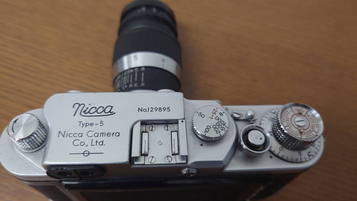 ニッカ Nicca Type-5 レンジファインダーカメラ本体&Leica エルマー