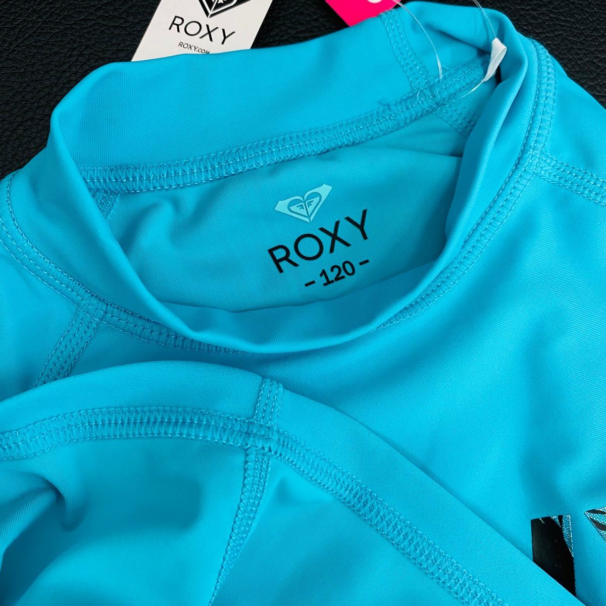 ROXY ロキシー キッズ ラッシュガード 水着 長袖120 UV CUT UPF50+ ボーイズ　ガールズ