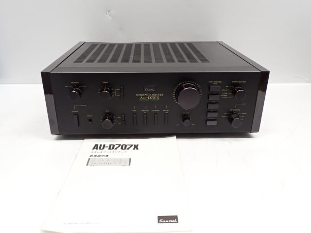 Yahoo!オークション - SANSUI AU-D707X プリメインアンプ インテグ...