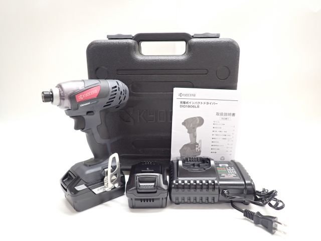 未使用開封品】 KYOCERA 京セラ 18V 充電式インパクトドライバ