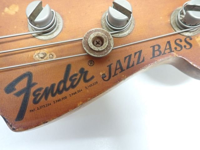 Fender ジャズベース JAZZ BASS 1973年製 フェンダー 70s USA製 ビンテージ ハードケース付き 現状販売 ∵