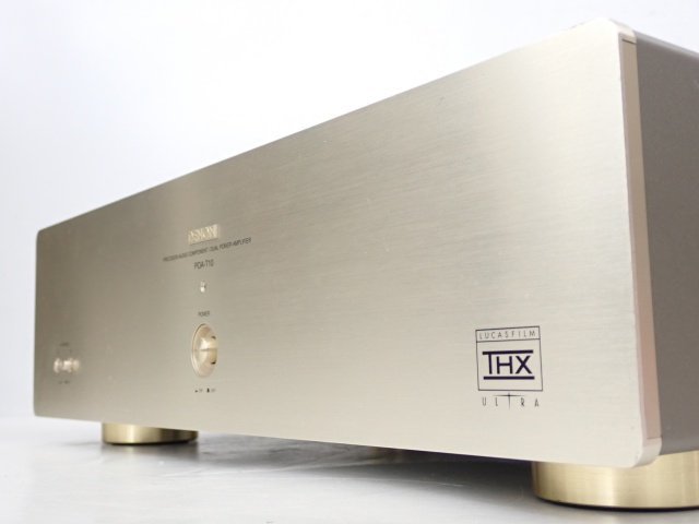 【部品取り】DENON ステレオパワーアンプ POA-T10 ジャンク品 デノン 6647D-6
