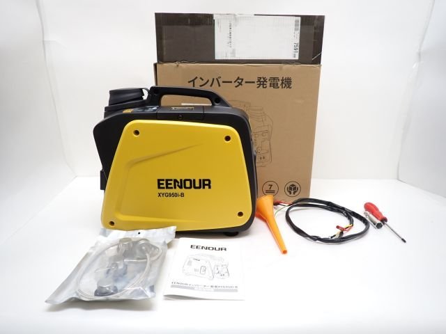 未使用開封品】 EENOUR XYG950i-B インバーター発電機 カセットボンベ