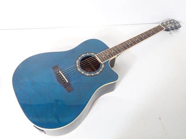 Fender フェンダー エレアコ T-Bucket 300CE QT V2 TBL トランスブルー 663FA-2