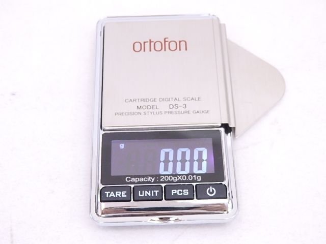 Ortofon/オルトフォン 精密小型デジタル針圧計 DS-3 説明書・元箱付 § 66605-19_画像2