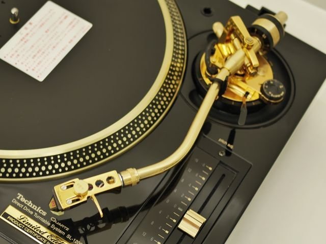 【24金メッキ限定モデル】 Technics SL-1200GLD テクニクス レコードプレーヤー ターンテーブル 元箱付 ∽ 665A7-1_画像3