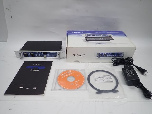 RME Fireface UC オーディオインターフェース 元箱/説明書/電源