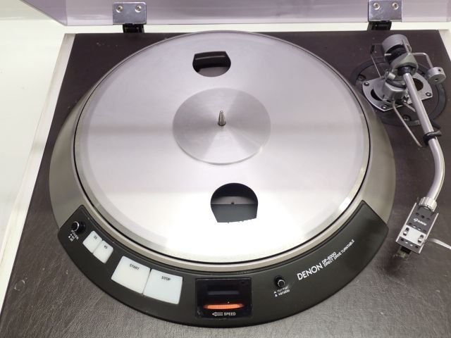 DENON デノン/デンオン レコードプレーヤー ターンテーブル DP-6000 + キャビネット DK-200 + SME トーンアーム 3009 ∬ 666D5-3_画像2