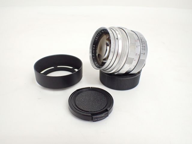Leica lens LEITZ WETZLAR SUMMILUX 50mm F1.4 Leica laitsu* 6656B-11