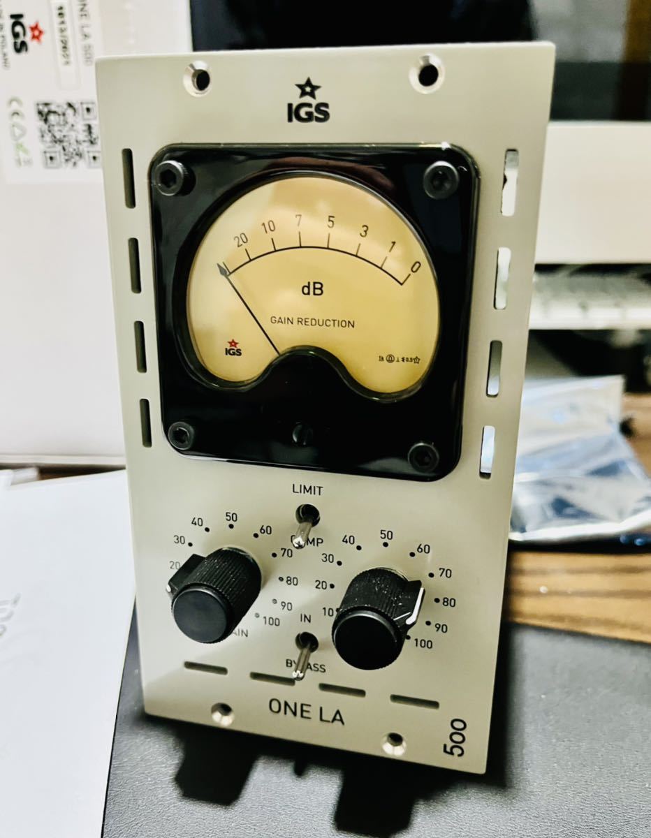 IGSAudio / ONE LA500 オプトコンプ api500シリーズ 真空管 トランス搭載 コンプレッサー DTM