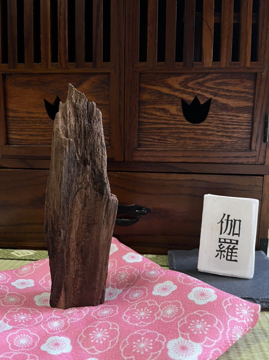 極上【伽羅】沈香 ベトナム産 約114.16g #お香#伽羅#沈香#香道具#香道