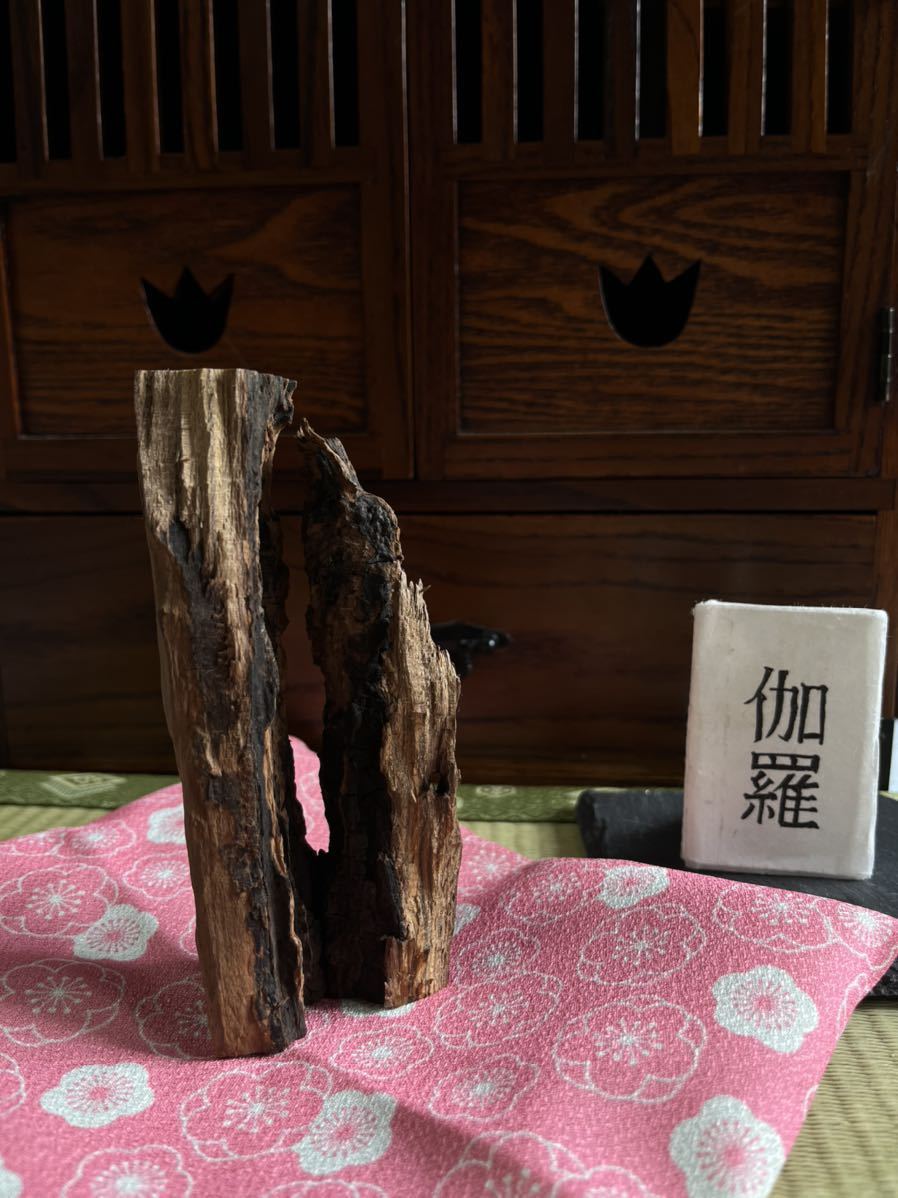 極上【伽羅】沈香 ベトナム産 約100.00g #お香#伽羅#沈香#香道具#香道