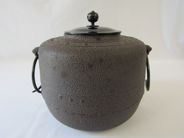 茶釜 『釜師 菊地政光造』『輪口』『万代屋釜』 茶道具 食器