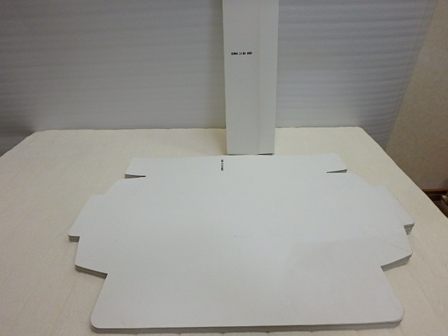 s206k　長期保管　20枚　折り畳み箱　紙箱　ギフトボックス　紙ケース　梱包　包装　ラッピング　COMME CA DU MODE　　　_画像2