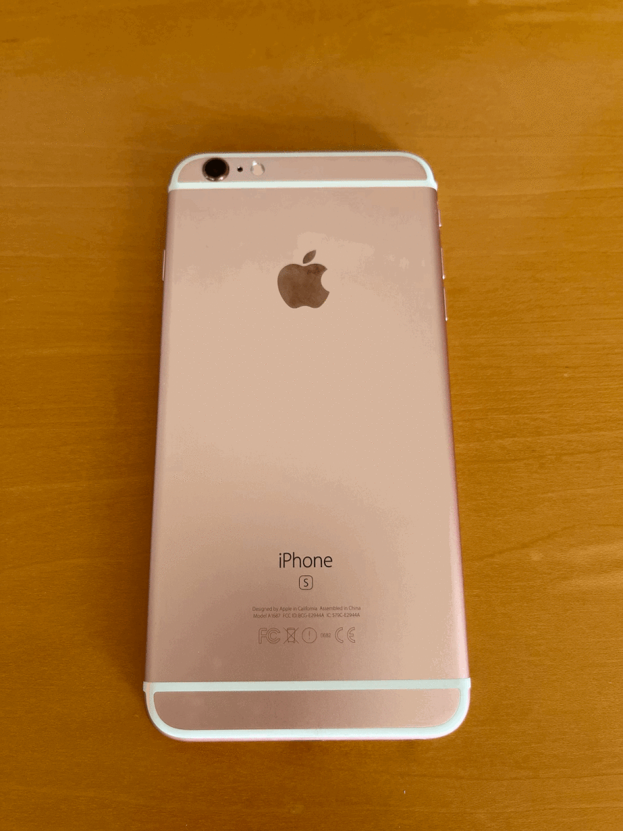 Apple iPhone 6s Plus 64GB ローズゴールド SIMフリー/付属品あり/最大 