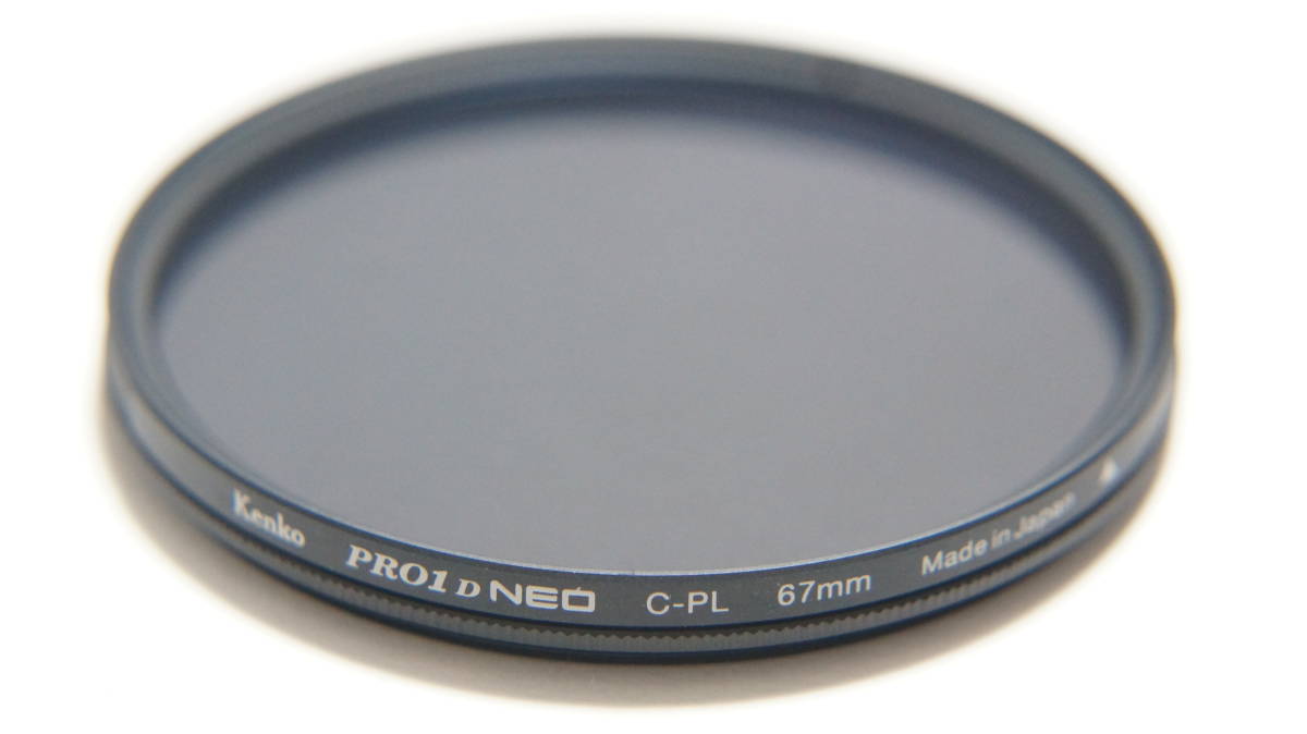 [67mm] Kenko PRO1D NEO C-PL 撥水加工円偏光フィルター ケース付_回転枠の回転具合はスムーズです