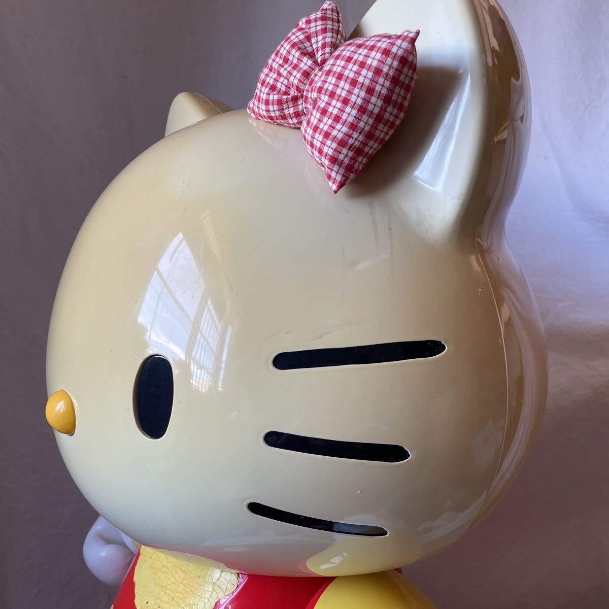 ハローキティ オブジェ 63cm キティちゃん お人形 サンリオ レトロ
