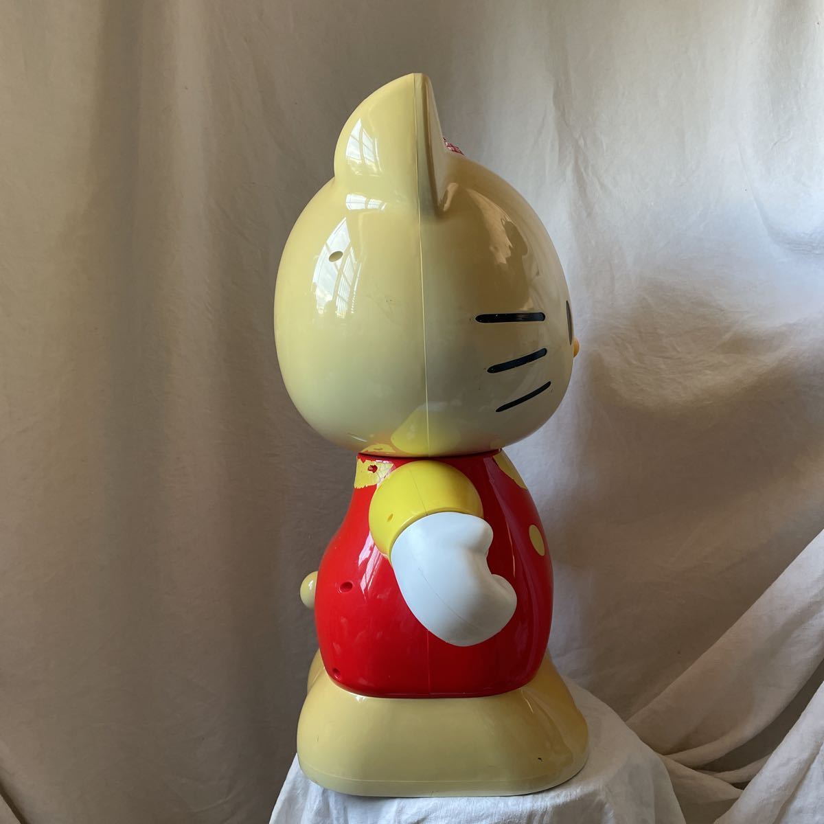 ハローキティ オブジェ 63cm キティちゃん お人形 サンリオ レトロ