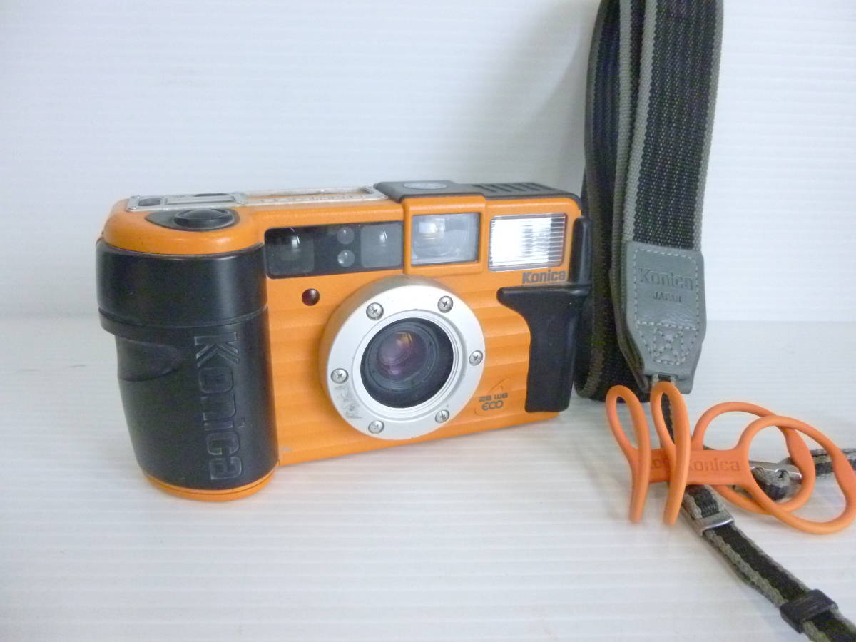 50840◇Konica/コニカ 現場監督28 WB ECO オレンジ色 コンパクト