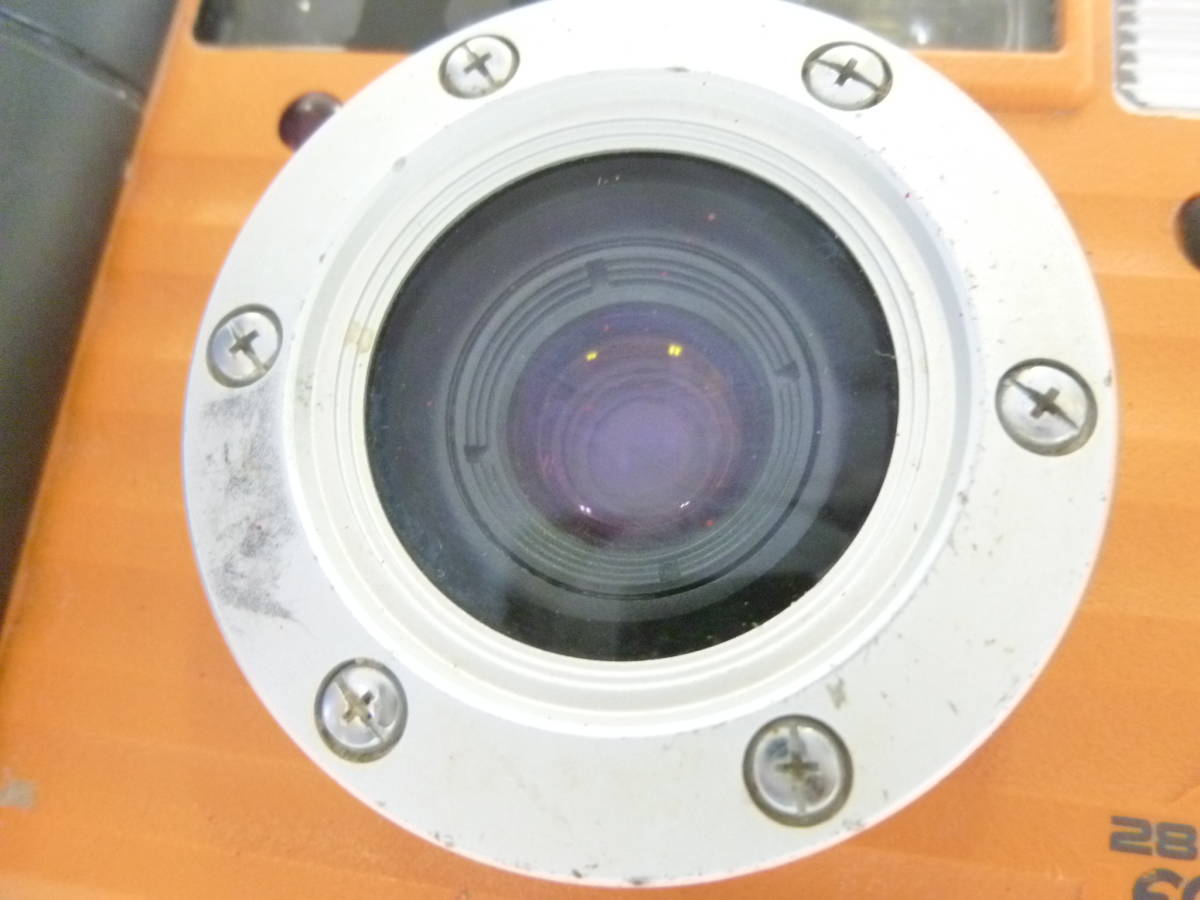 50840◇Konica/コニカ 現場監督28 WB ECO オレンジ色 コンパクト