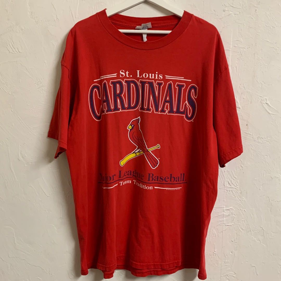 210507HKN4● CARDINALS 1990S 1990'S カージナルス 半袖Tシャツ Tシャツ (XL) baseball tシャツ ベースボール_画像2