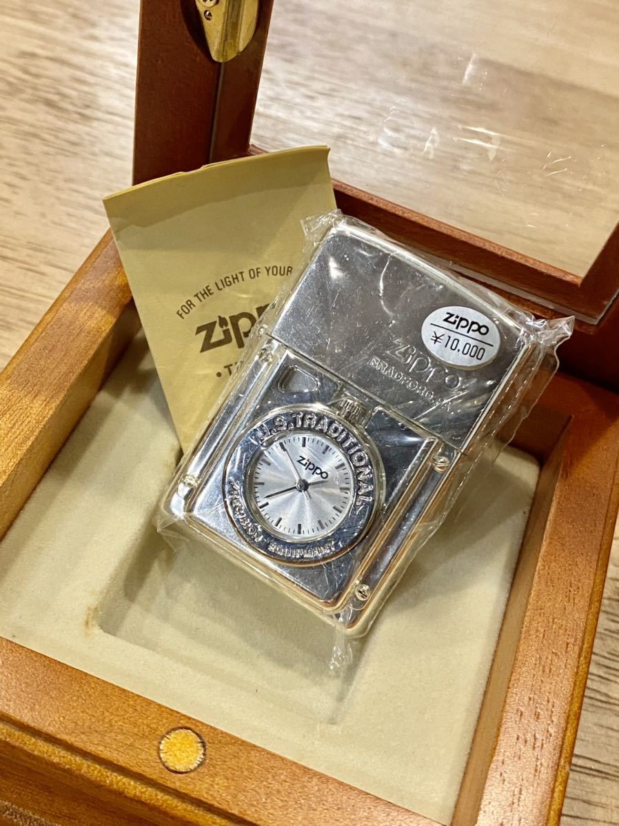 1円〜未使用 ジッポー タイムライト 2個セット zippo TIMELIGHT 時計