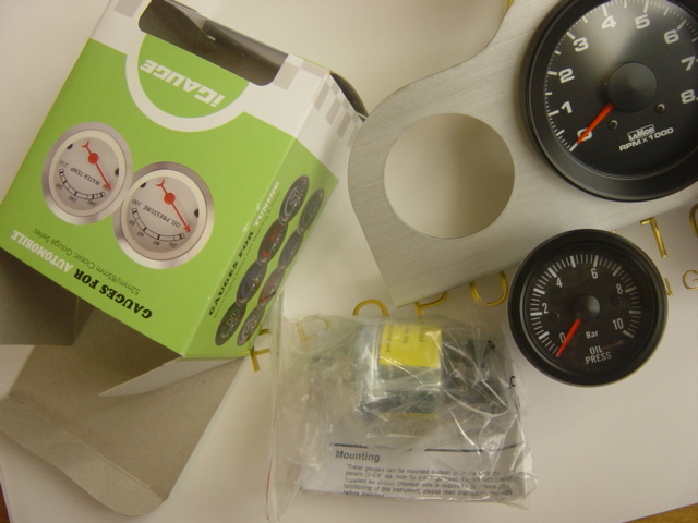  Lamco tachometer only 2,3,4 cylinder present condition delivery Fiat 500 Mini etc. 