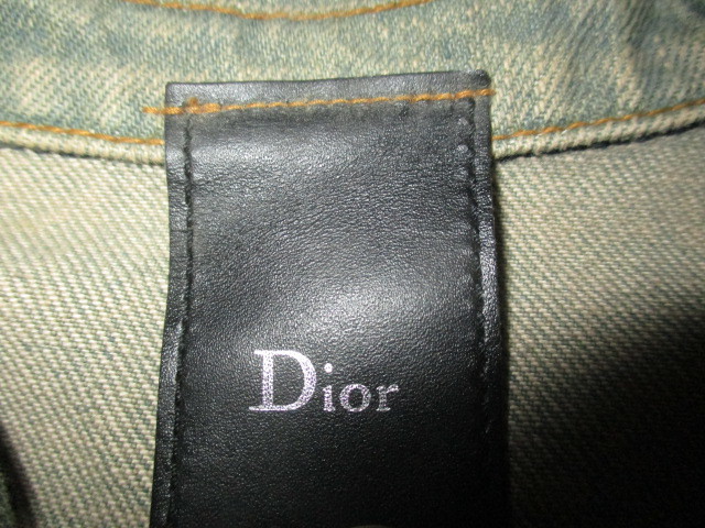 ディオールオム Dior HOMME 04SS アイスブルー Gジャン デニム