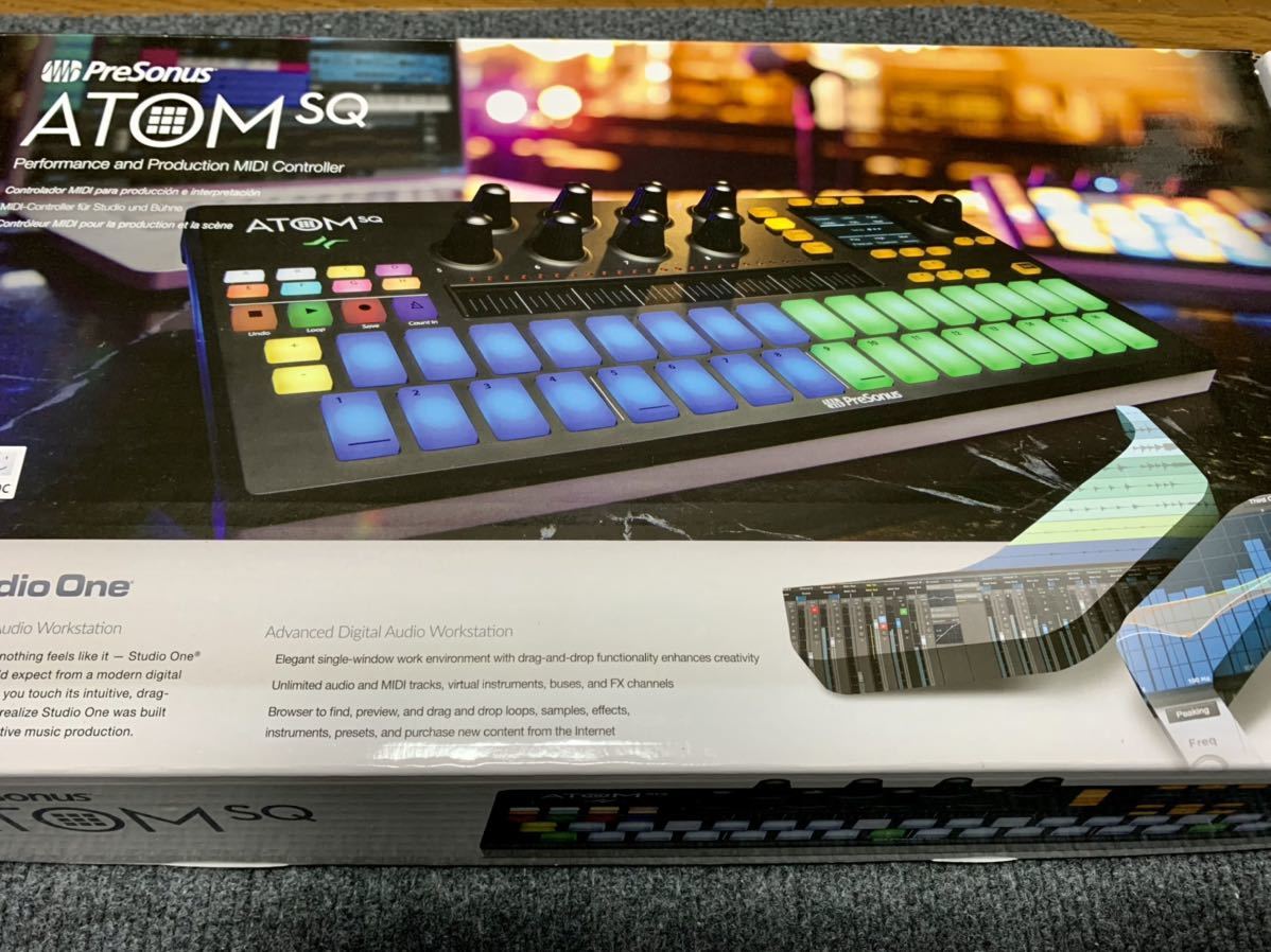 PreSonus ATOM SQ / プロダクション&パフォーマンス・ハイブリッド