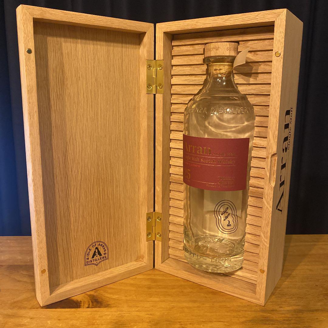 空瓶+化粧箱】Arran 25years old www.esole.eu