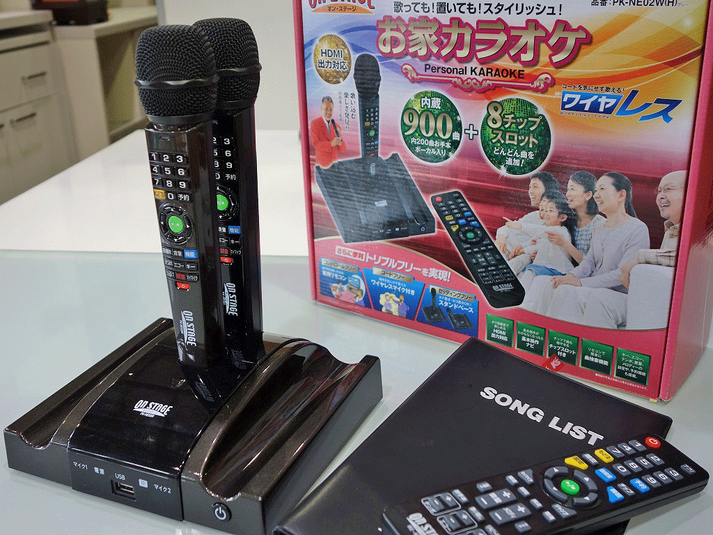 超歓迎通販】 ON-STAGE オンステージ お家カラオケ PK-NE02W