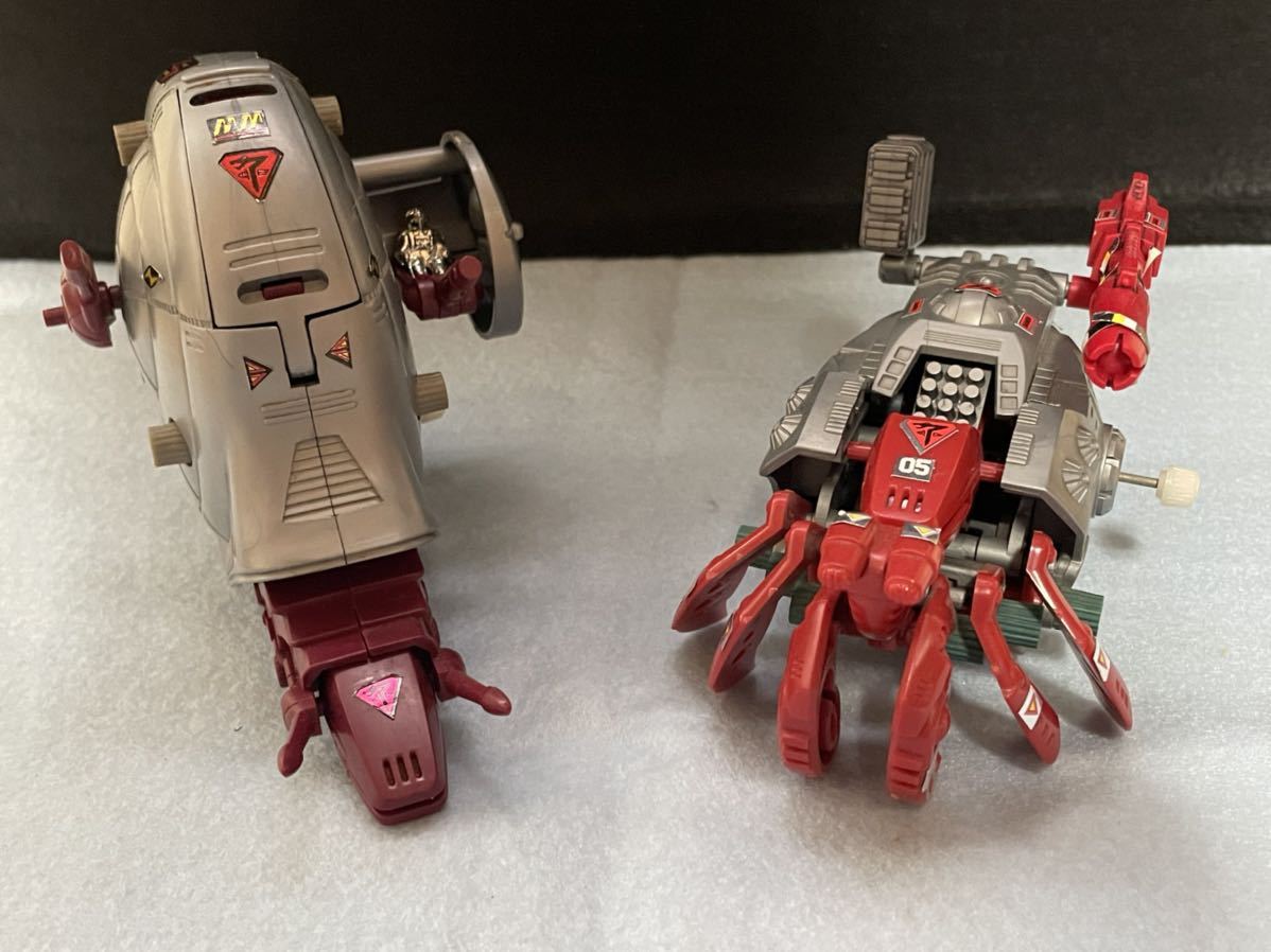 TOMYメカ生体ゾイド マルダー&シーパンツァー帝国軍小型初期ゾイド2体