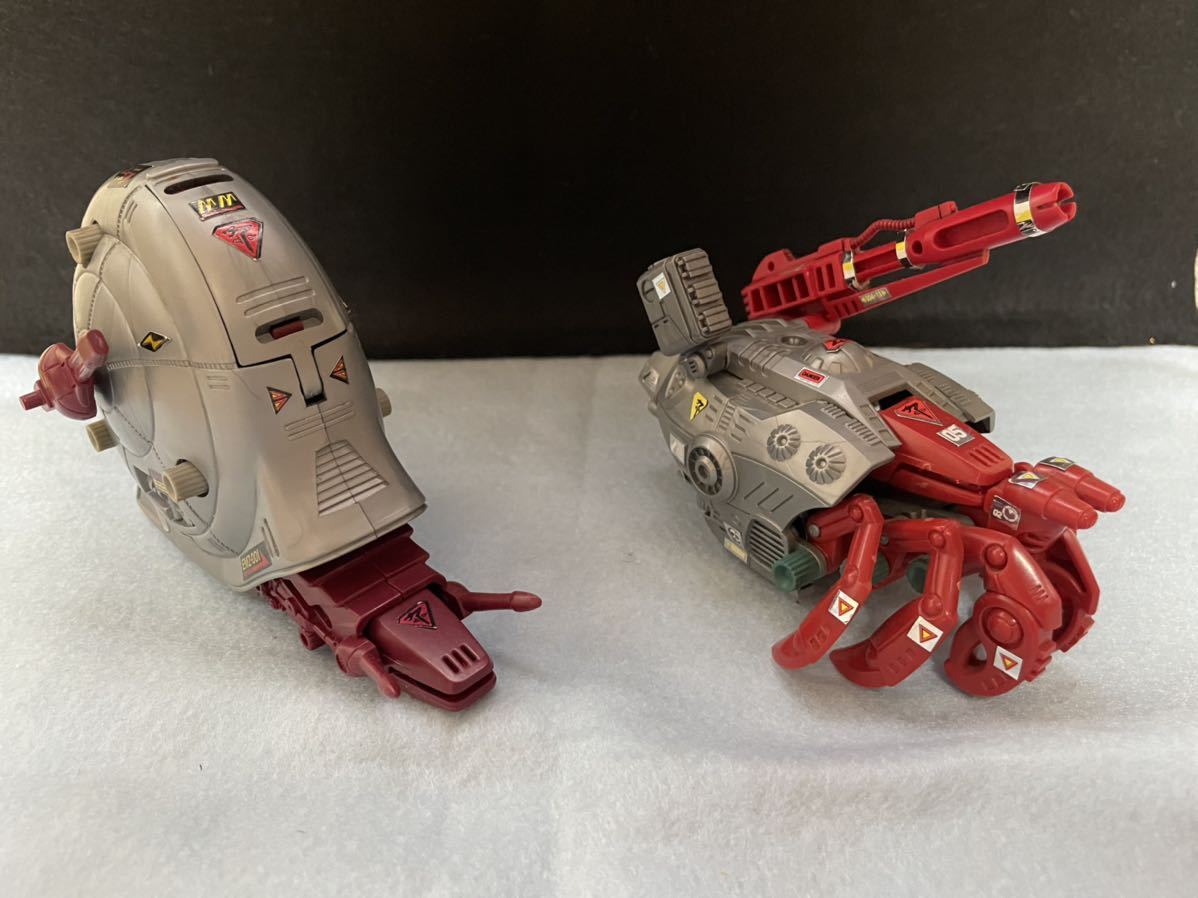 TOMYメカ生体ゾイド マルダー&シーパンツァー帝国軍小型初期ゾイド2体