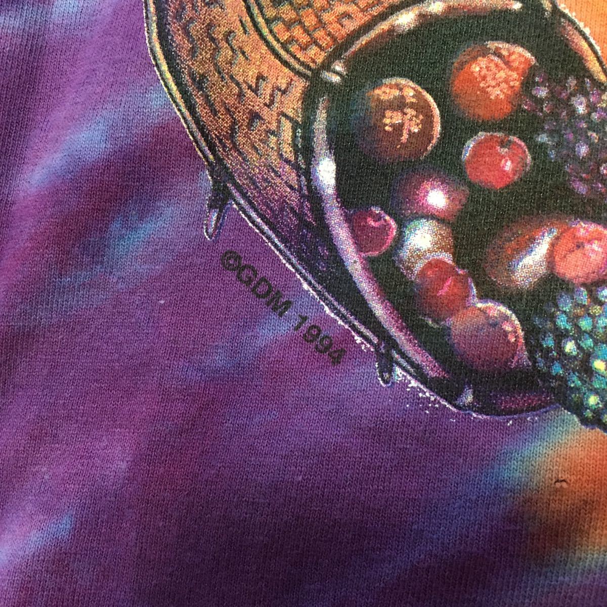 90sビンテージ grateful dead グレイトフルデッド タイダイ 両面プリント Tシャツ_画像4