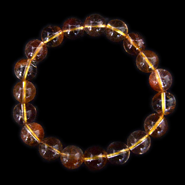  free shipping *{ special price goods / limitation } Power Stone accessory bracele red rutile quartz bead 10mm free size 