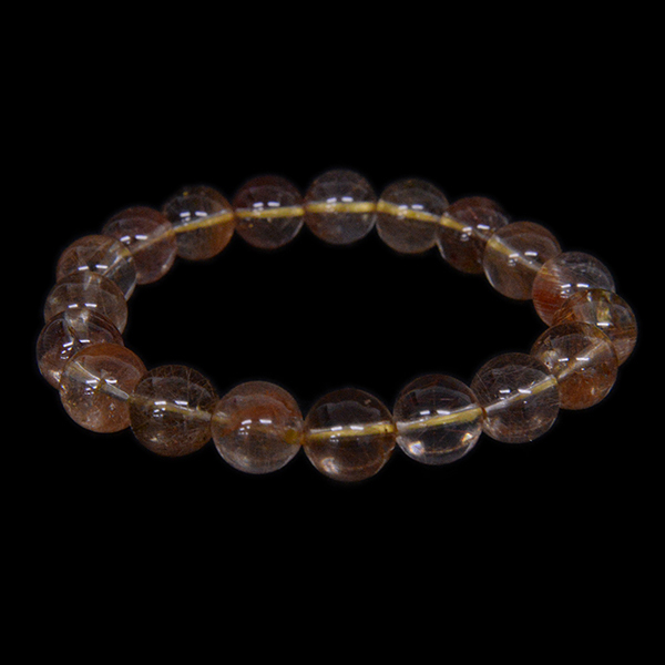  free shipping *{ special price goods / limitation } Power Stone accessory bracele red rutile quartz bead 10mm free size 