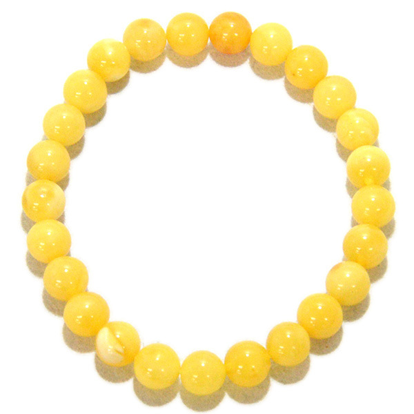  free shipping *{ special price goods / limitation } Power Stone accessory bracele honey amber 8.5mm inside diameter 16cm 8g