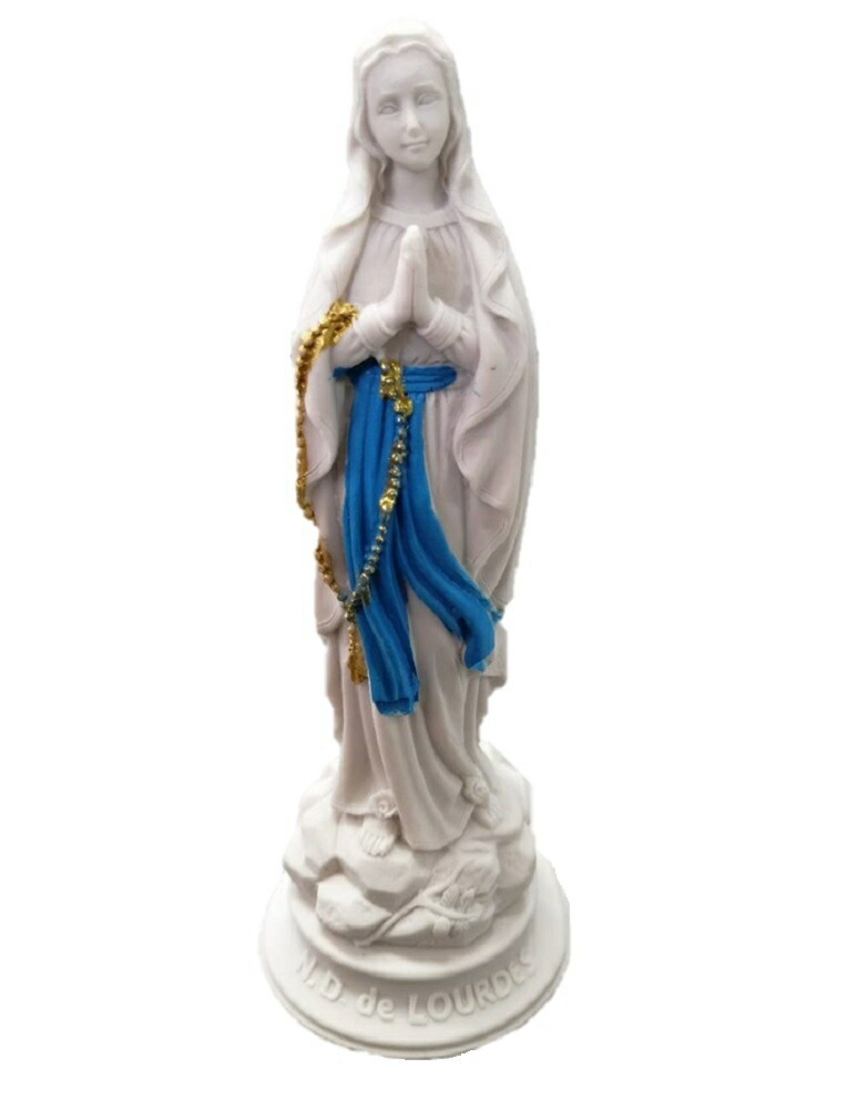 送料無料★白マリア レジン 樹脂 像 マドンナ 置物 聖母マリア彫像 クリスマスの装飾 クリスマスギフト 装飾品
