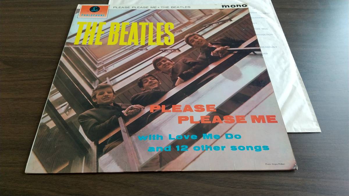 保存版】【保存版】BEATLES☆Please Please Me UK Y B Parlopho 洋楽