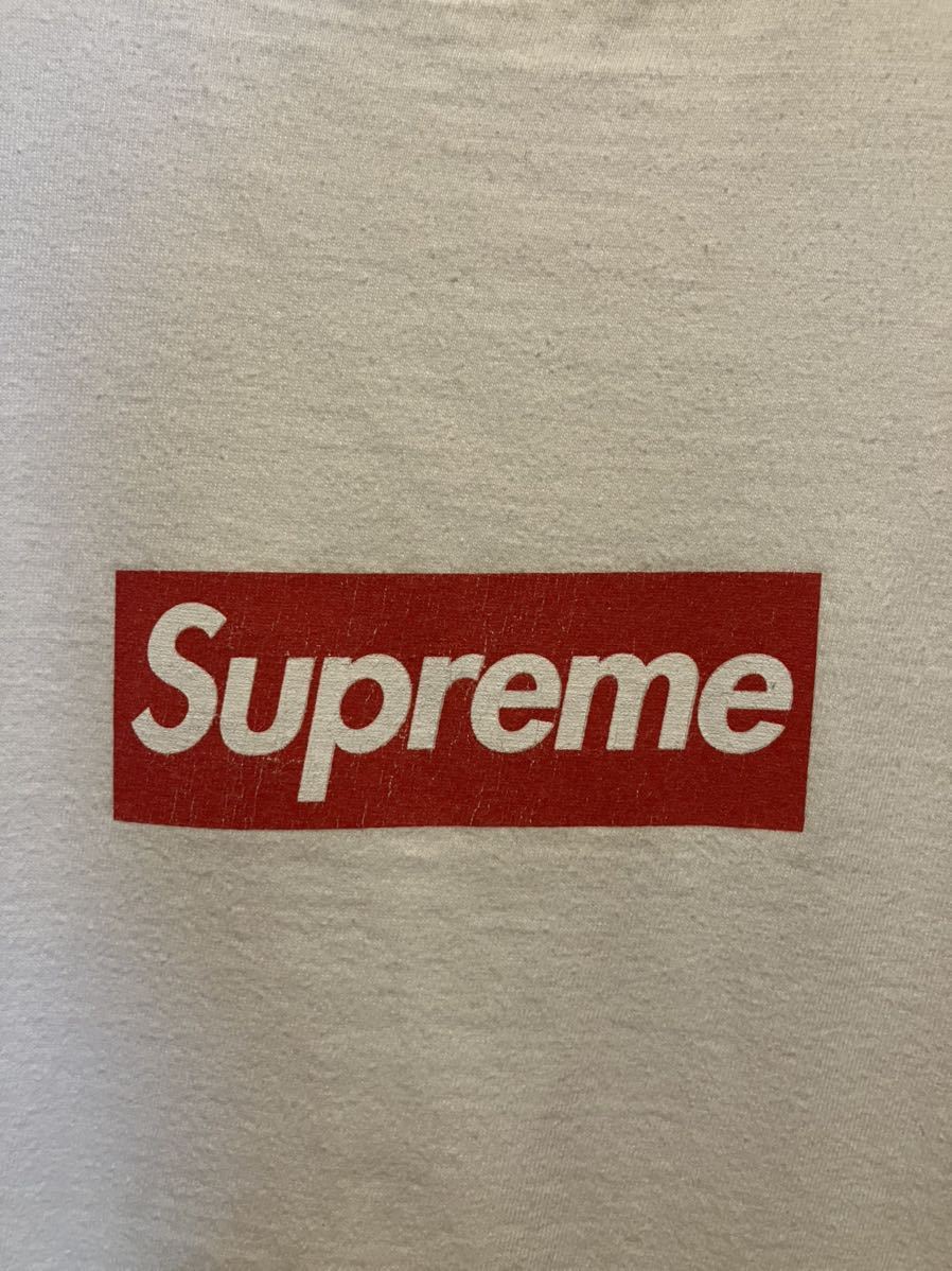 Supreme box logo Tee Lサイズ 中古 WHITE 20th Anniversary Supreme box logo Tee Lサイズ 中古 WHITE 20th Anniversary