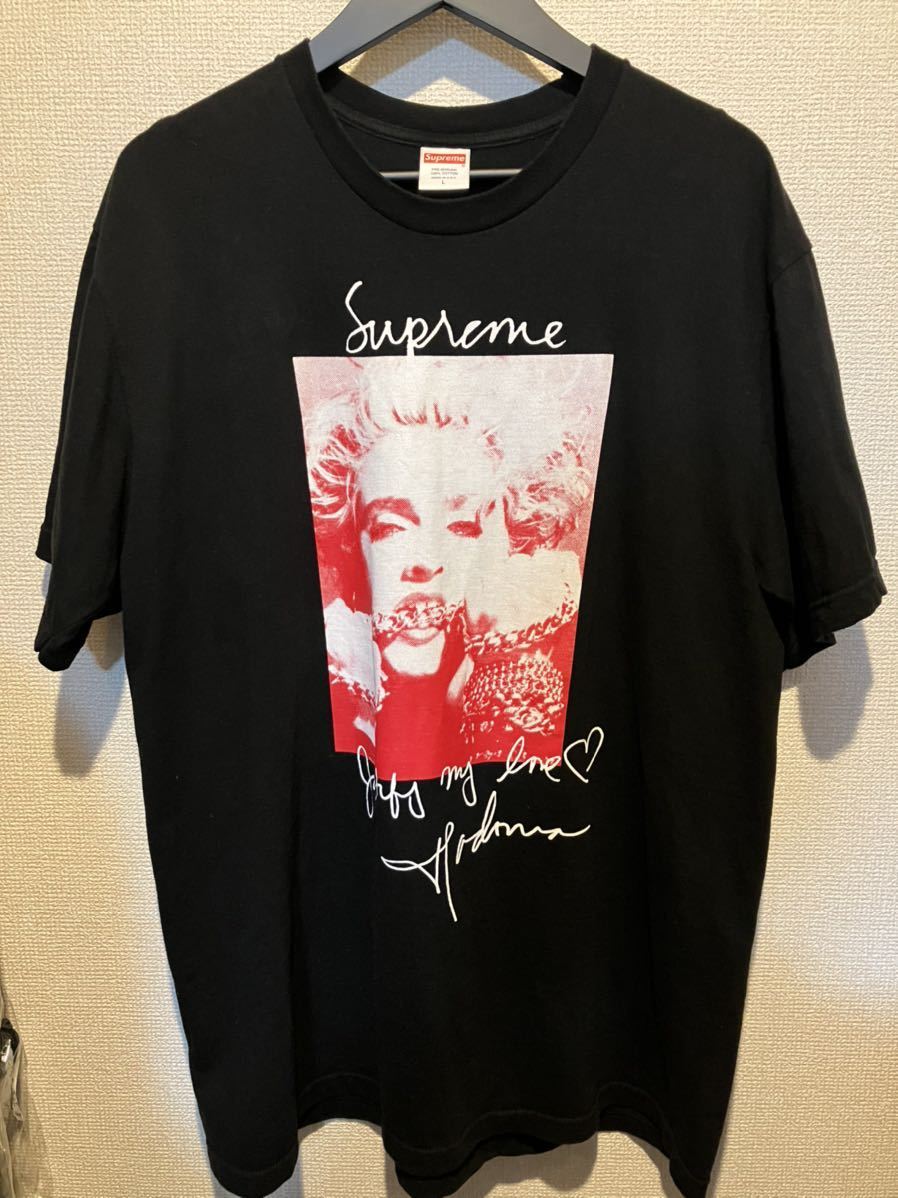 Supreme Madonna Tee Lサイズ black 美品 シュプリーム マドンナ Supreme Madonna Tee Lサイズ black 美品 シュプリーム マドンナ