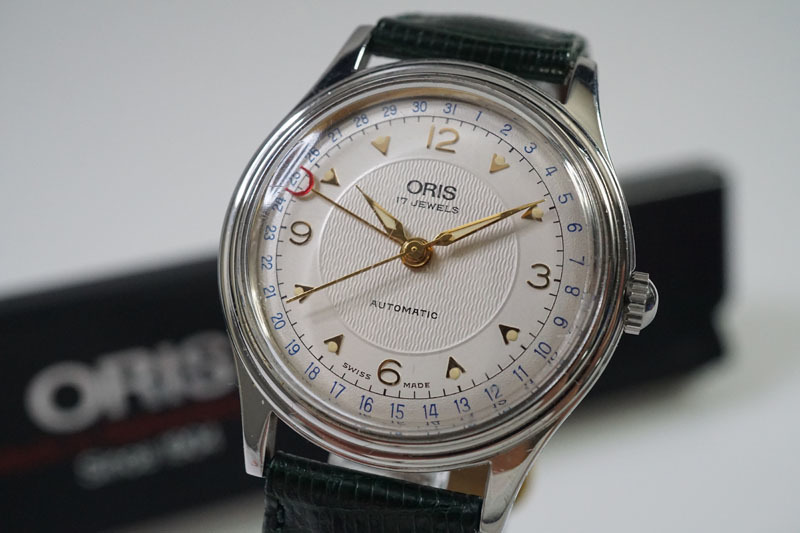 1円~スタート【332】可動 ORIS/オリス POINTER DATE Ref.7403-40B 元箱付 ポインターデイト 自動巻 メンズ腕時計 automaic_画像1