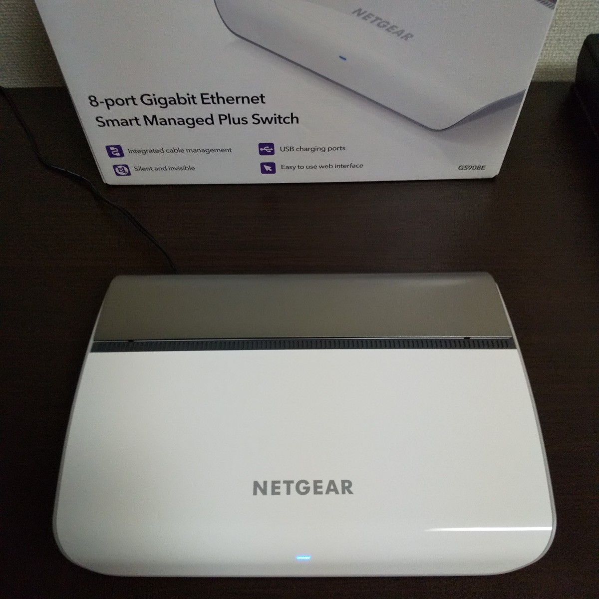 NETGEAR ネットギア Hub GS908E-100JPS
