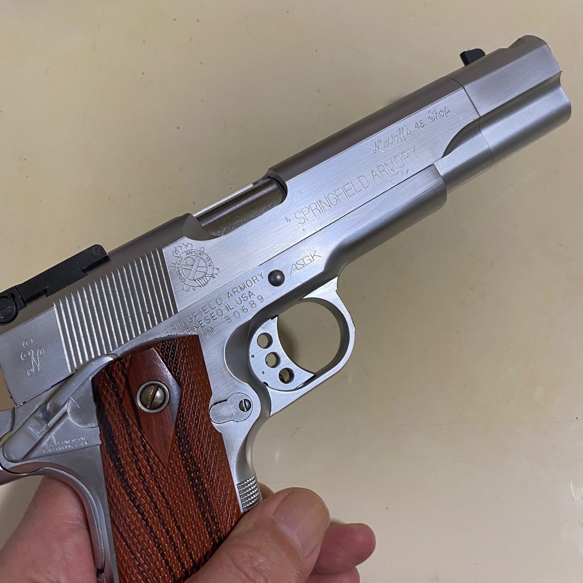 MGC ナストフ.45 固定スライド ガスガン