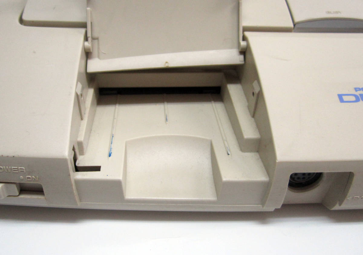 ジャンク】 NEC PI-TG10 PCエンジンDUO-R 本体 + CD-ROM2 システム