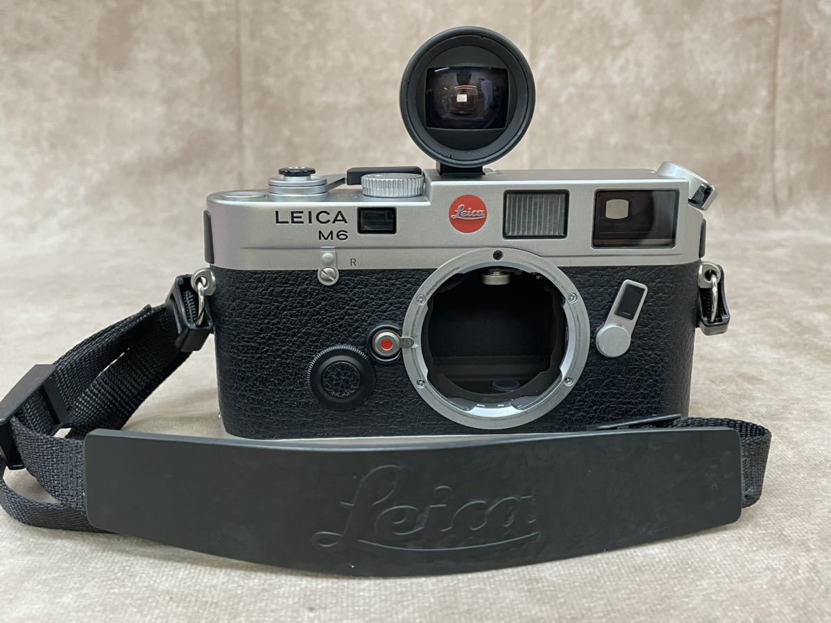 ライカ Leica M6 クローム ドイツ製 ライカM6 レンジファインダーカメラ フィルムカメラ GR 21mm 広角