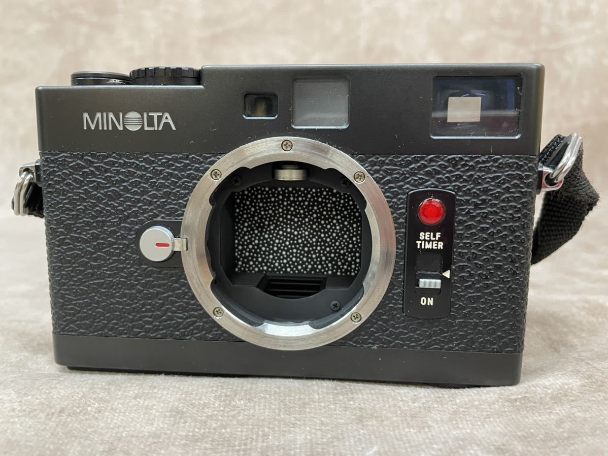 MINOLTA CLE レンジファインダー ボディ ミノルタ フィルムカメラ 美品 本体のみ アンティーク レトロ 光学機器
