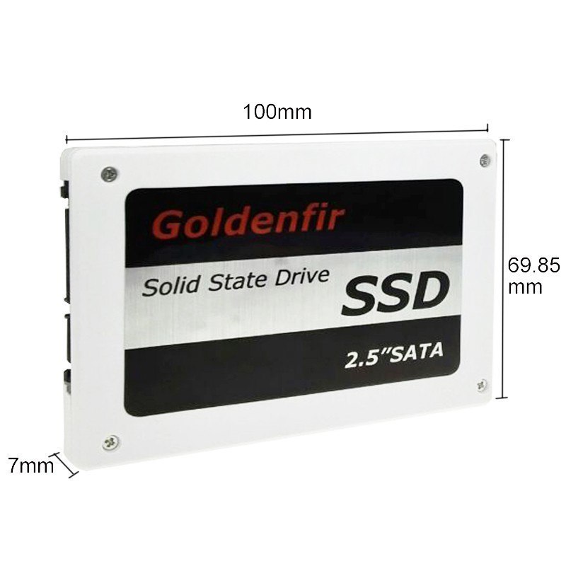 《最安新品！》SSD Goldenfir 480GB SATA3 / 6.0Gbps 新品 2.5インチ 高速 NAND TLC 内蔵 デスクトップPC ノートパソコン_画像2