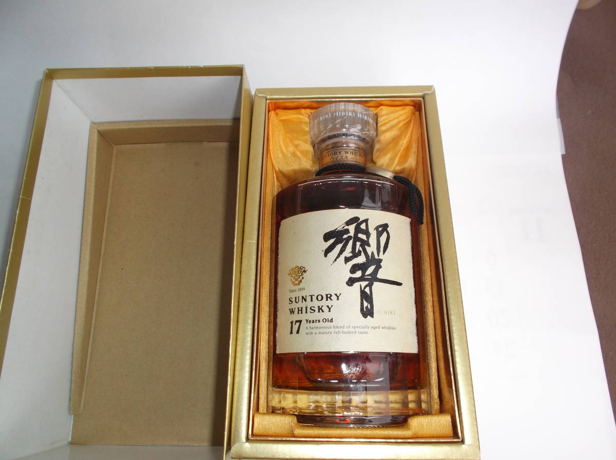 サントリー 響17年 旧ボトル 金箱700ml 43%箱付 www.greenhub.co.id